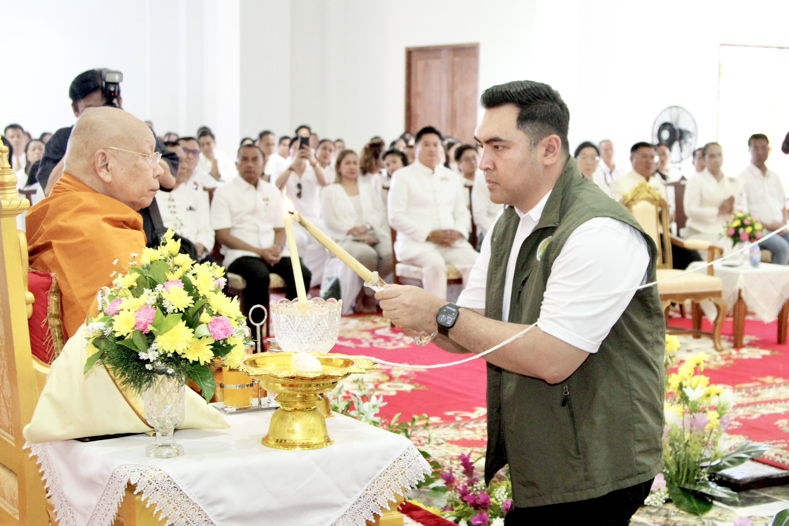 title - รองเลขาธิการ ส.ป.ก. ร่วมคณะ รมช.เกษตรฯ ทำบุญงานพืชสวนโลก พร้อมลงพื้นที่ตรวจเยี่ยม ส.ป.ก.อุดรธานี